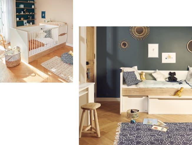 Aménager une chambre d'enfant ou bébé au style nature | Blog Camif