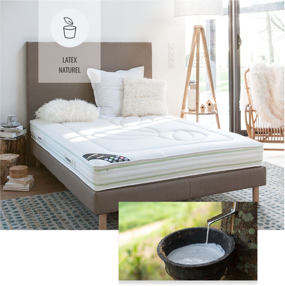 guide achat matelas technologie latex naturel