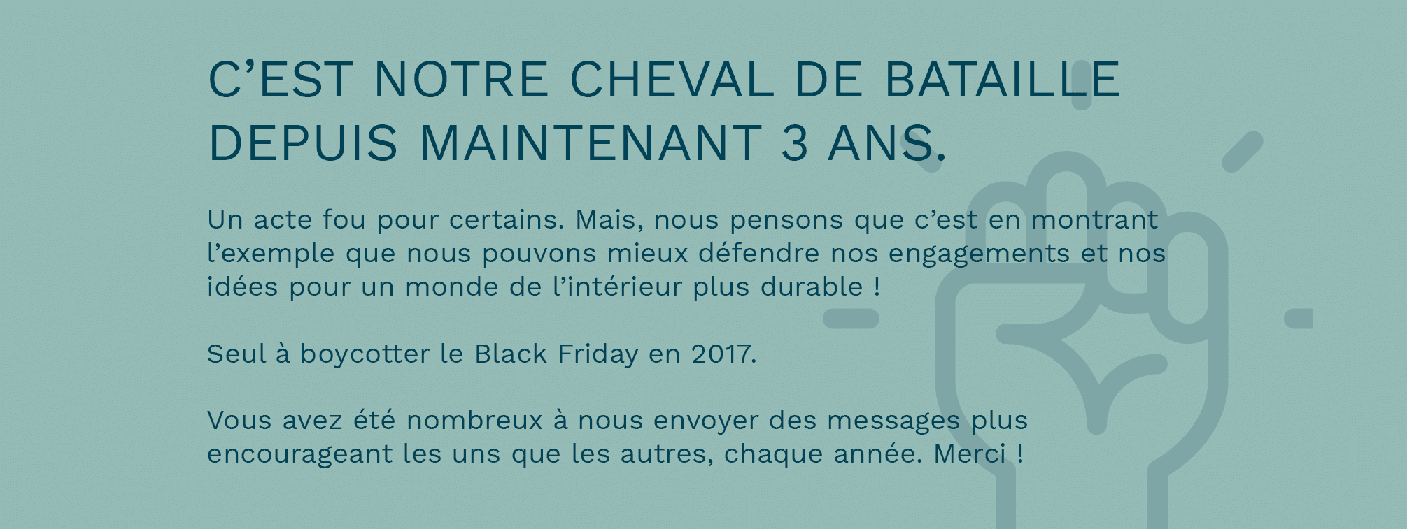 Anti Black Friday Camif Deconnecte Engagements