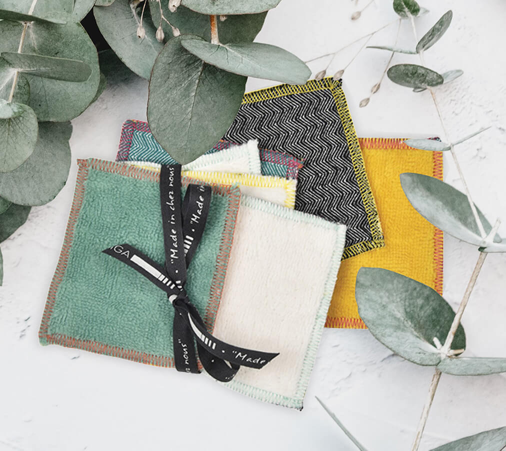 monde durable zero dechet cotons lavables