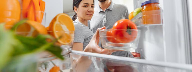 Camif un frigo bien rangé