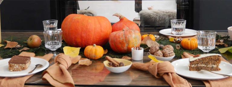 Table décoration automne idées