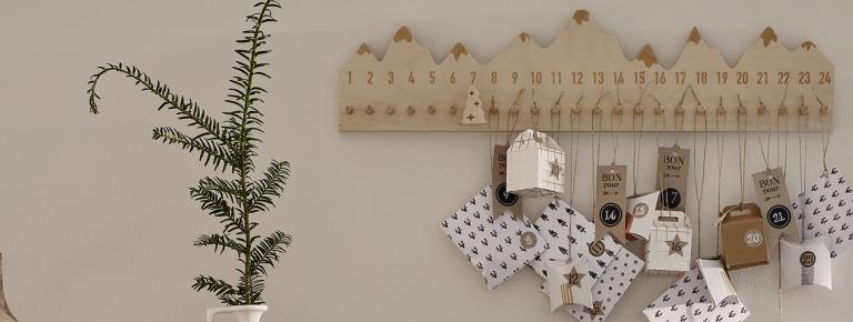 DIY calendrier de l'Avent - 7 idées à faire soi-même