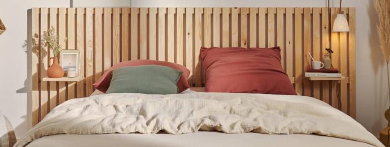 Têtes de lit en bois moderne à adopter | Blog Camif