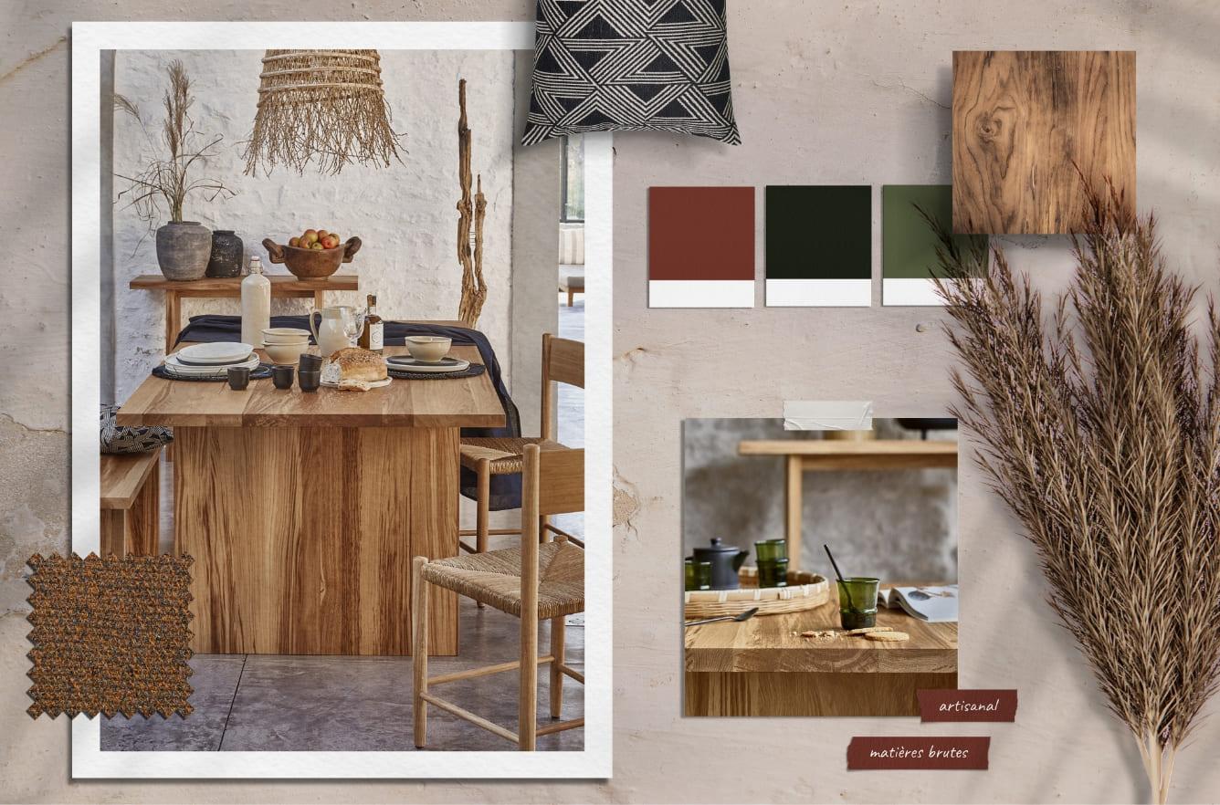 Minimal Rustic, une déco nature chic et ethnique | Blog Camif