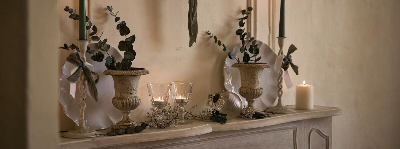 Déco de Noël mousse et laurier | Blog Camif