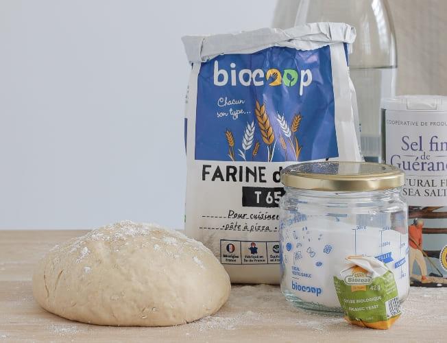 Ingrédients pour une recette de pain maison rapide avec Biocoop | Blog Camif
