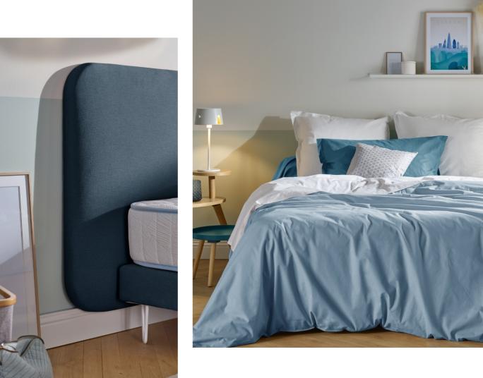 Couleur pour une chambre : le bleu clair | Blog Camif