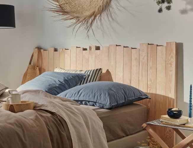 Tête de lit en bois massif | Blog Camif