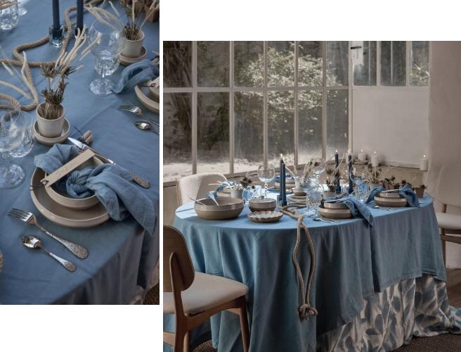 Déco table de Noël style bord de mer sans cliché | Blog Camif