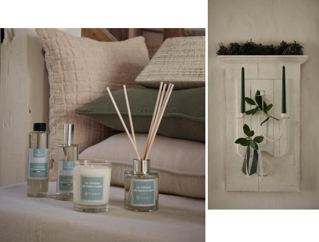 Déco de Noël mousse et laurier | Blog Camif