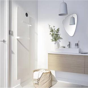 Comment aménager sa salle de bain - sèche-serviettes | Camif