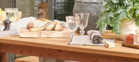Table de jardin en bois | Blog Camif