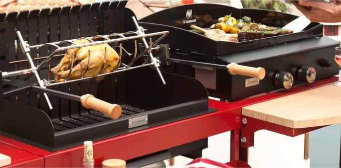 Barbecue et plancha Le Marquier