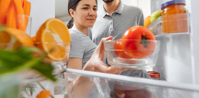 Camif un frigo bien rangé